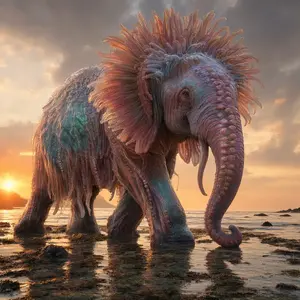 Elephant + Sea anemone